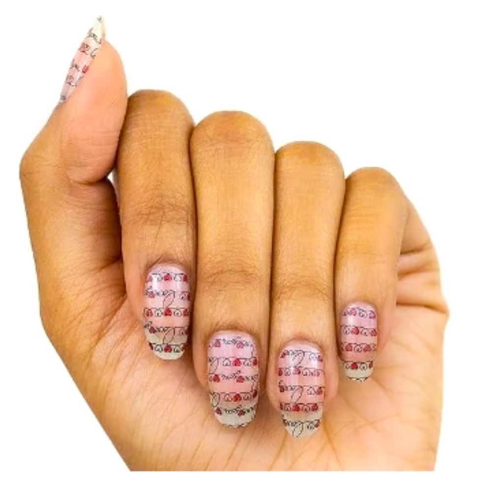 4/$20 🛍️COLOR STREET Nail Strips - Love Notes (Retired)
